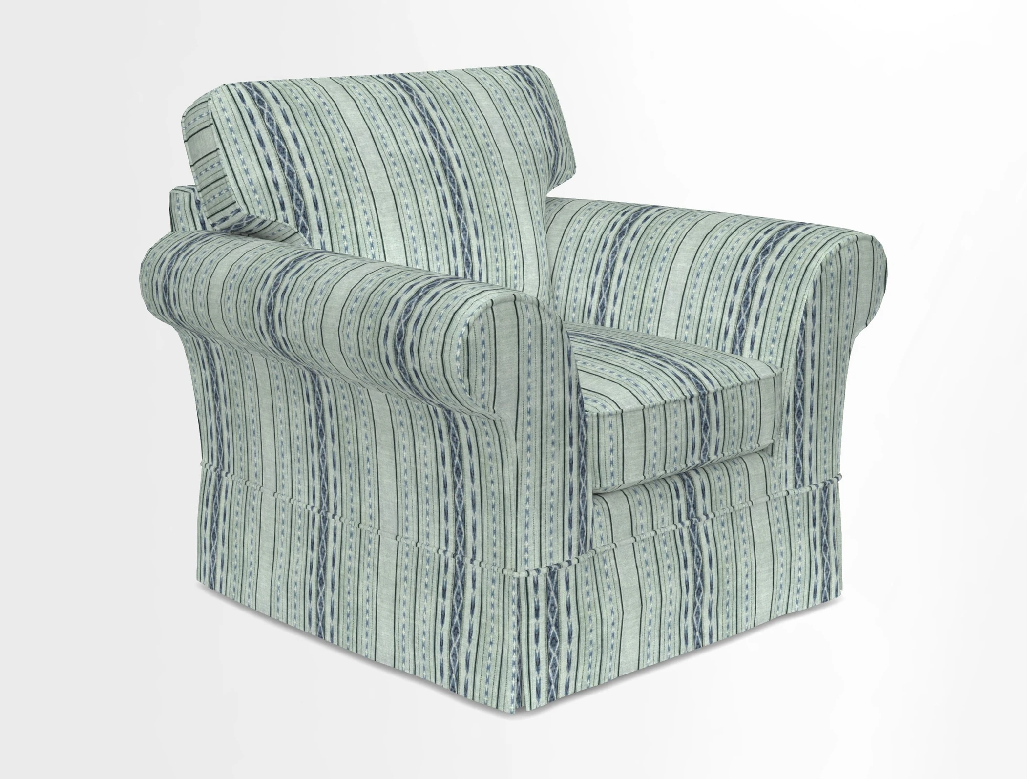 Lanhydrock Chair in Two Tone Plain Biscuit