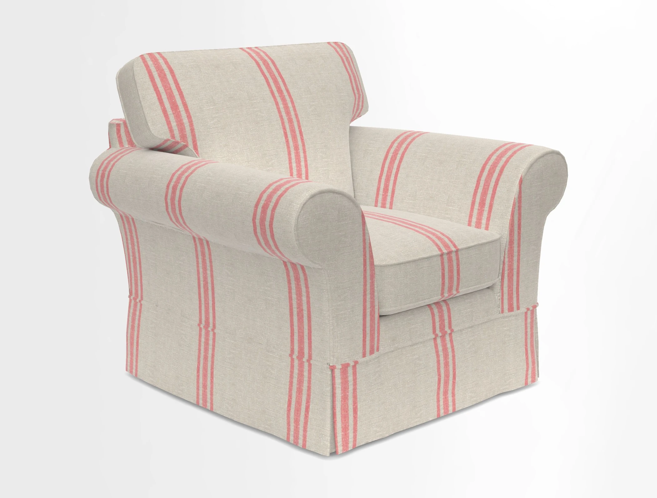 Lanhydrock Chair in Two Tone Plain Biscuit