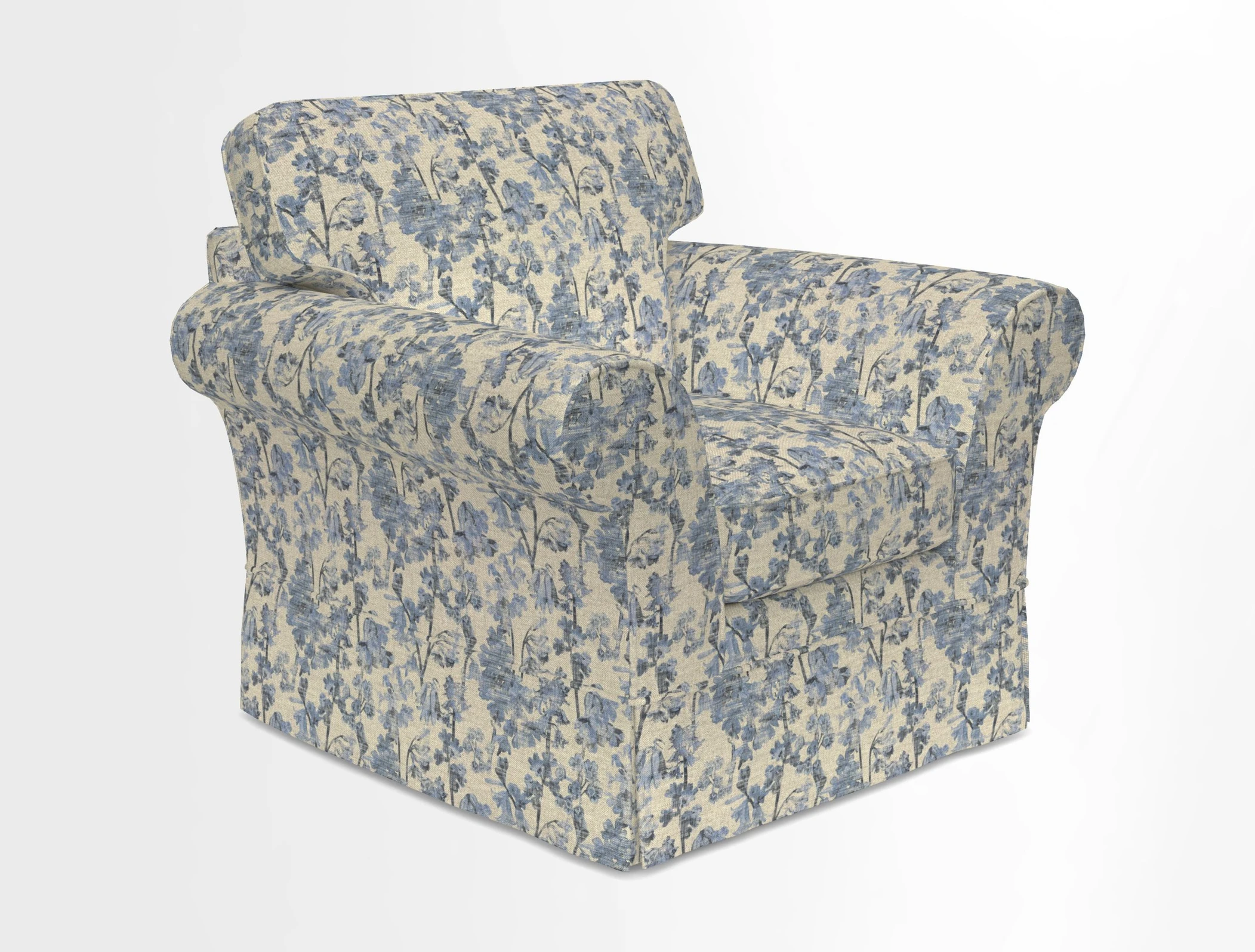 Lanhydrock Chair in Two Tone Plain Biscuit