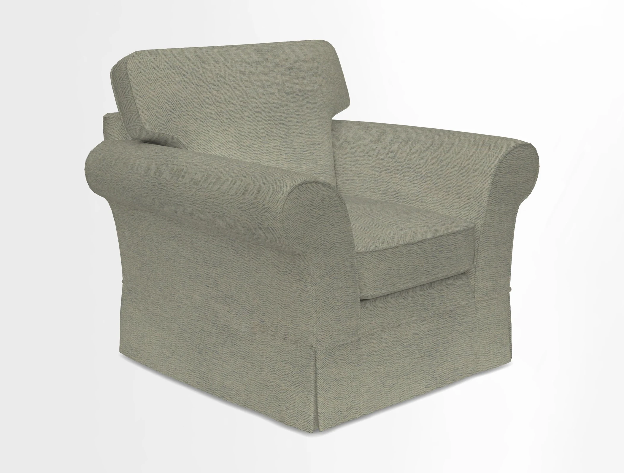 Lanhydrock Chair in Two Tone Plain Biscuit