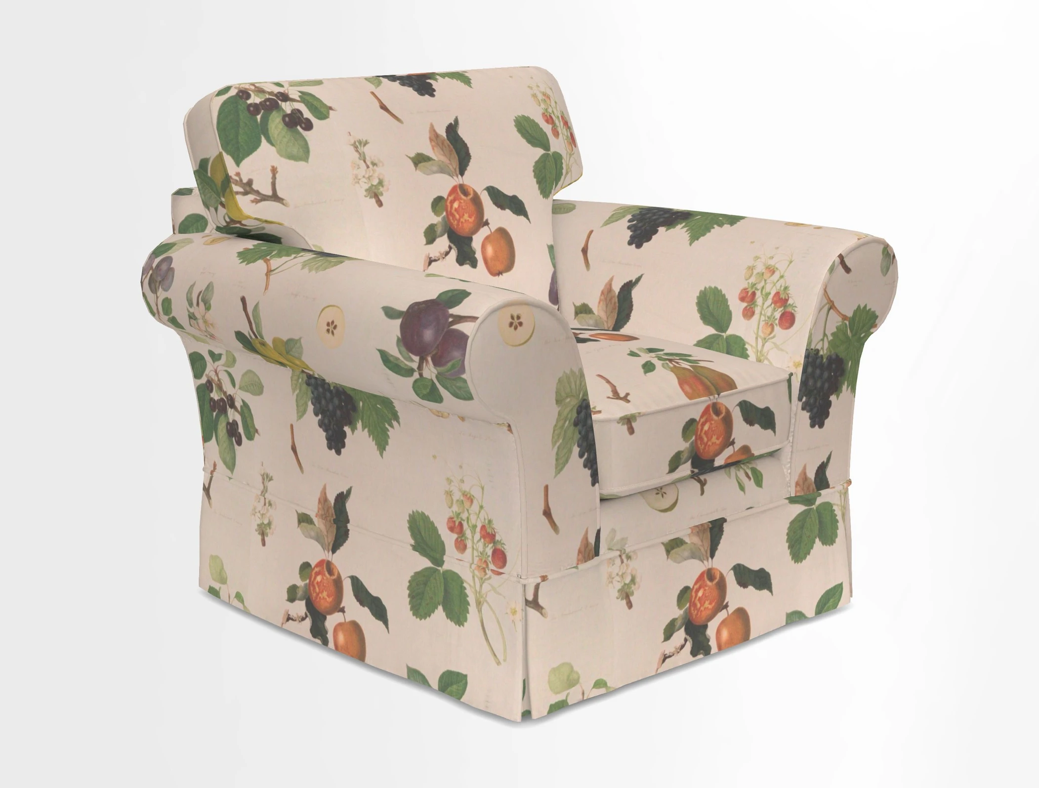 Lanhydrock Chair in Two Tone Plain Biscuit