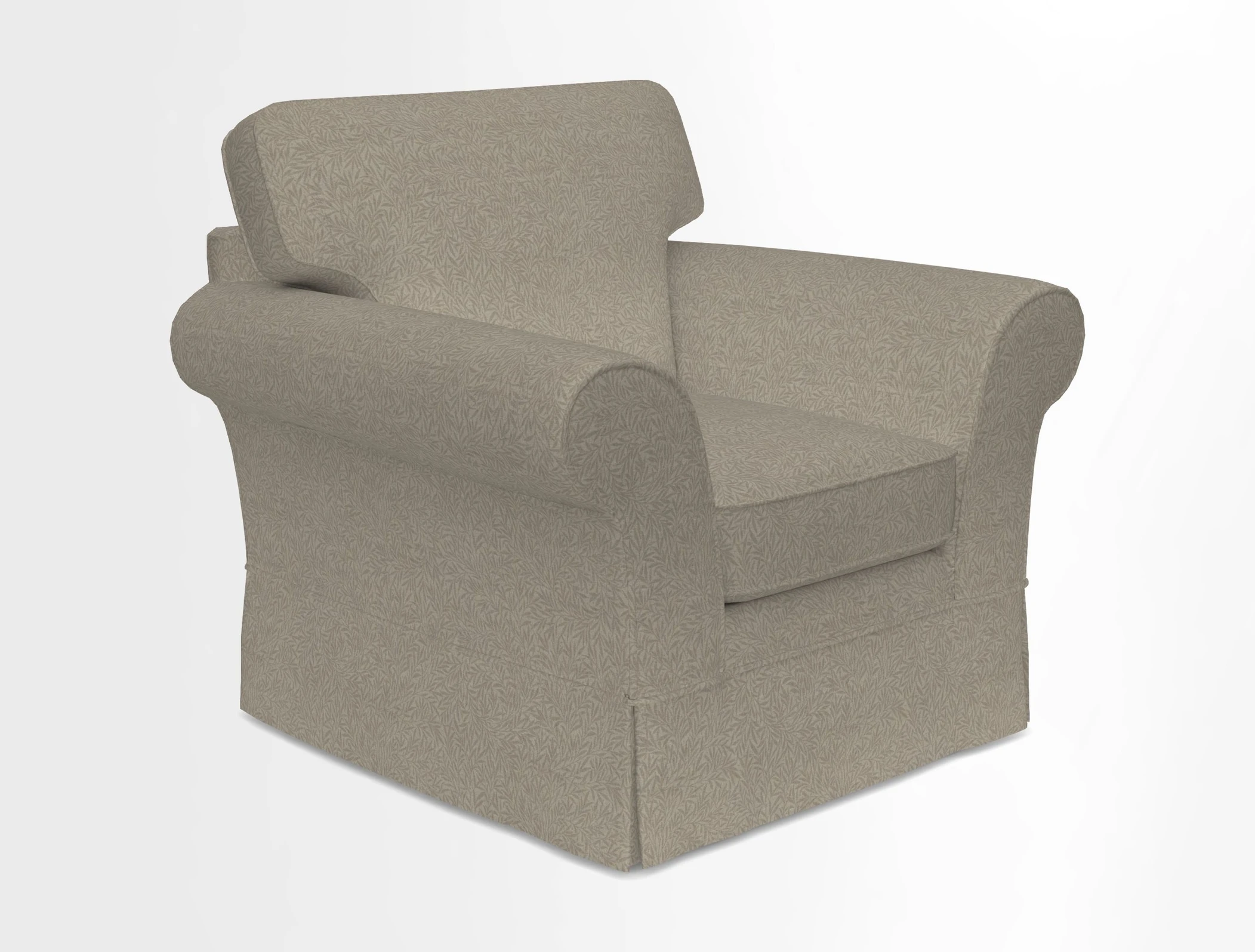Lanhydrock Chair in Two Tone Plain Biscuit