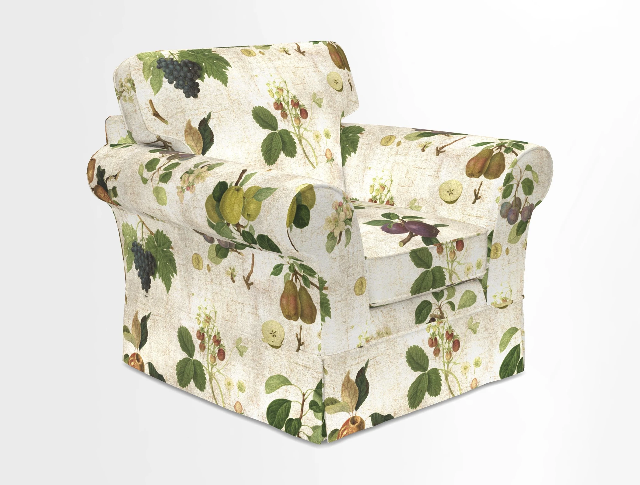 Lanhydrock Chair in Two Tone Plain Biscuit