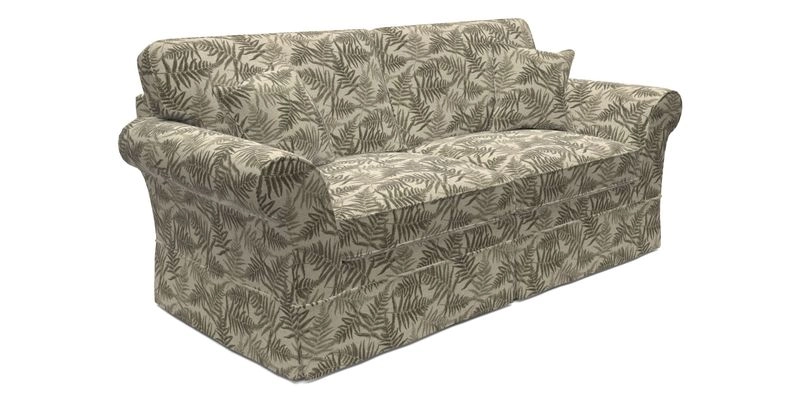 Lanhydrock 3 Seater Sofa in Floral Linens Lela Mystery Indigo