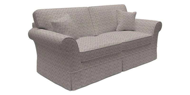 Lanhydrock 3 Seater Sofa in Floral Linens Lela Mystery Indigo