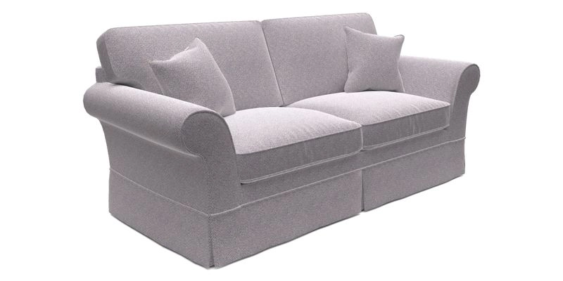 Lanhydrock 3 Seater Sofa in Floral Linens Lela Mystery Indigo