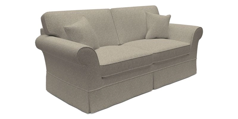 Lanhydrock 3 Seater Sofa in Floral Linens Lela Mystery Indigo