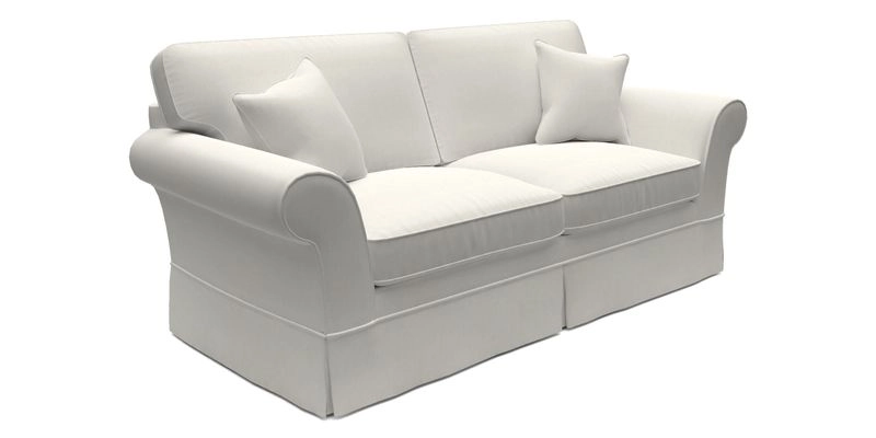 Lanhydrock 3 Seater Sofa in Floral Linens Lela Mystery Indigo