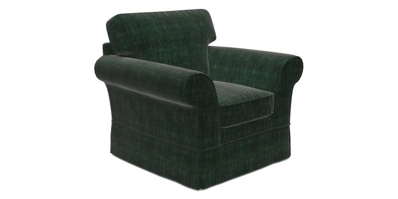 Lanhydrock Chair in Two Tone Plain Biscuit