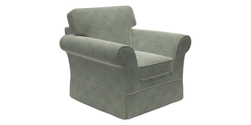 Lanhydrock Chair in Two Tone Plain Biscuit