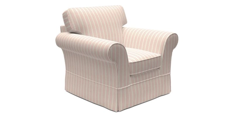 Lanhydrock Chair in Two Tone Plain Biscuit