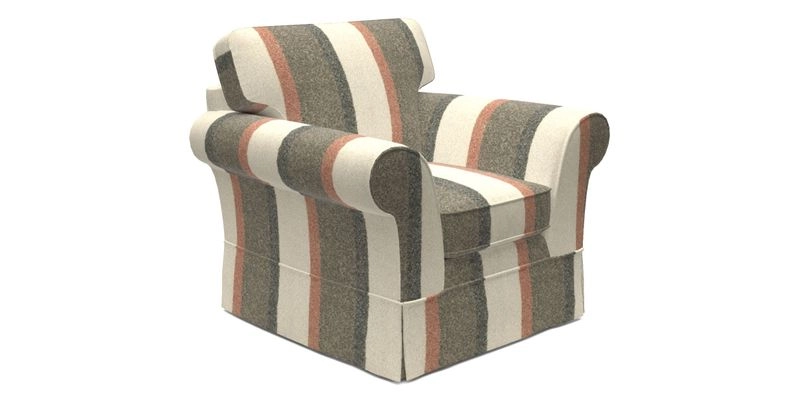 Lanhydrock Chair in Two Tone Plain Biscuit