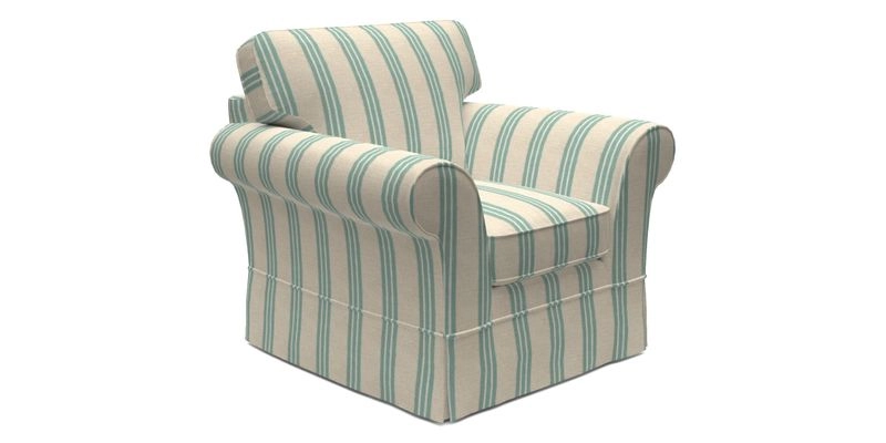 Lanhydrock Chair in Two Tone Plain Biscuit