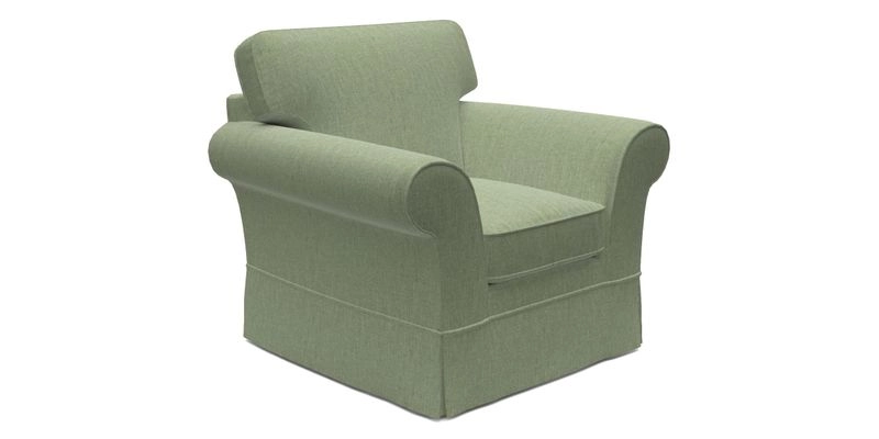 Lanhydrock Chair in Two Tone Plain Biscuit