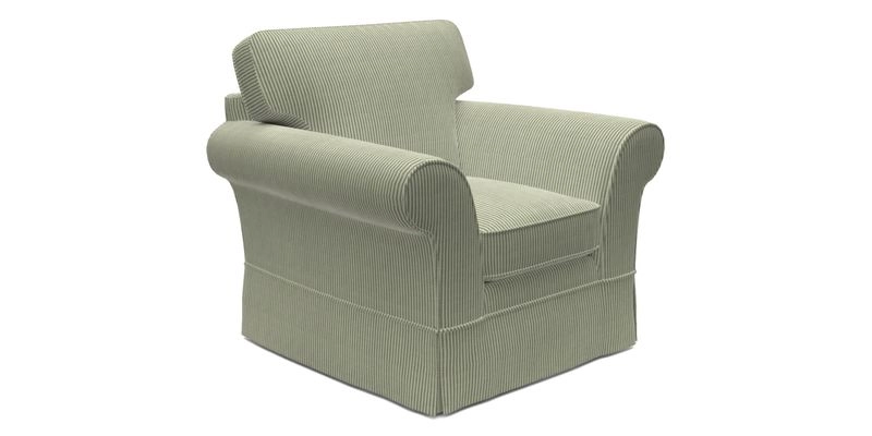 Lanhydrock Chair in Two Tone Plain Biscuit
