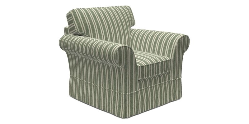 Lanhydrock Chair in Two Tone Plain Biscuit
