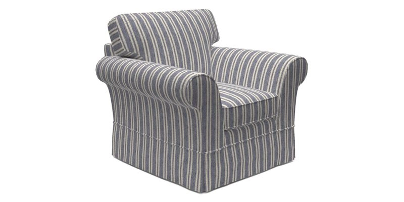 Lanhydrock Chair in Two Tone Plain Biscuit