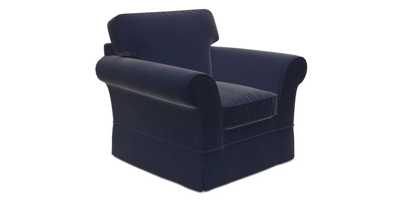 Lanhydrock Chair in Two Tone Plain Biscuit