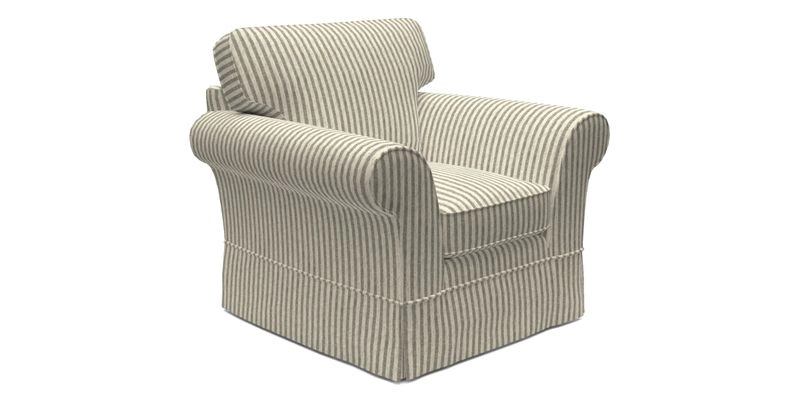 Lanhydrock Chair in Two Tone Plain Biscuit
