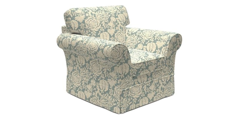 Lanhydrock Chair in Two Tone Plain Biscuit