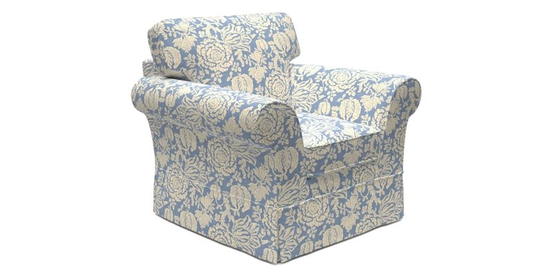 Lanhydrock Chair in Two Tone Plain Biscuit