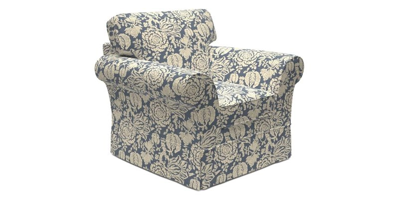 Lanhydrock Chair in Two Tone Plain Biscuit