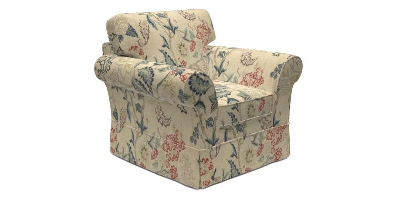 Lanhydrock Chair in Two Tone Plain Biscuit