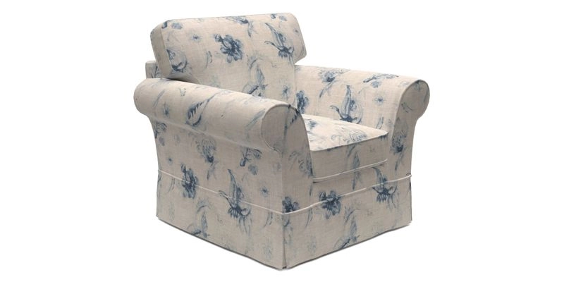 Lanhydrock Chair in Two Tone Plain Biscuit