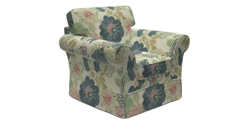 Lanhydrock Chair in Two Tone Plain Biscuit