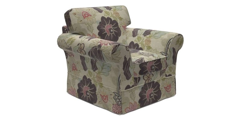 Lanhydrock Chair in Two Tone Plain Biscuit