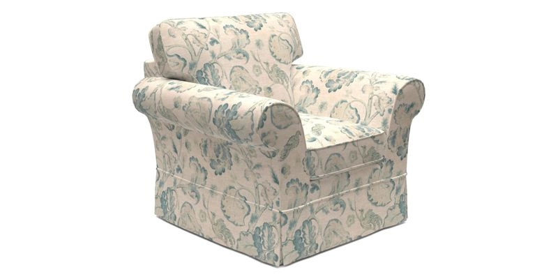 Lanhydrock Chair in Two Tone Plain Biscuit