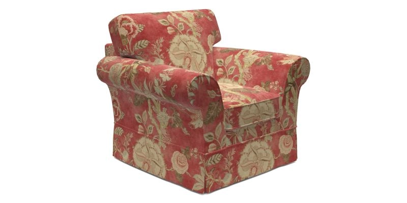 Lanhydrock Chair in Two Tone Plain Biscuit