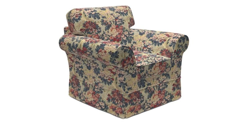 Lanhydrock Chair in Two Tone Plain Biscuit