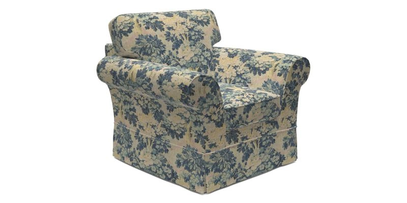 Lanhydrock Chair in Two Tone Plain Biscuit