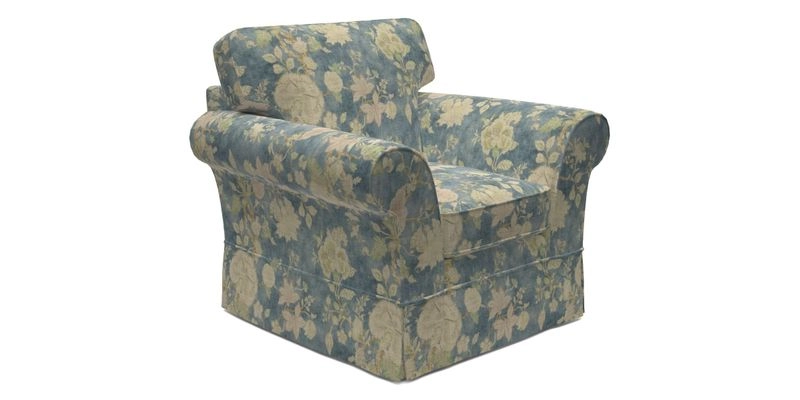 Lanhydrock Chair in Two Tone Plain Biscuit