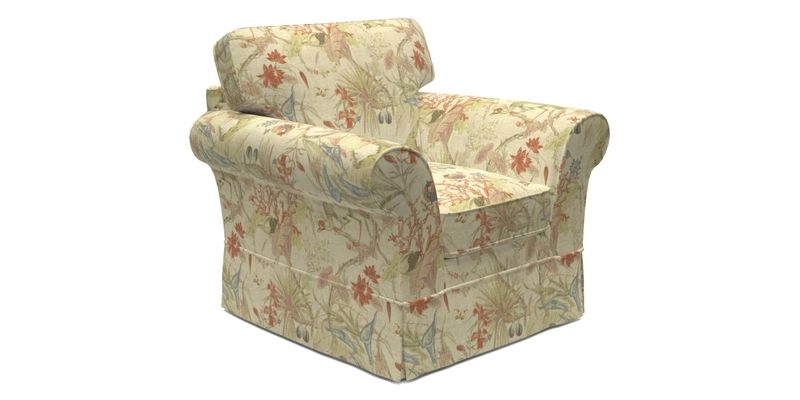 Lanhydrock Chair in Two Tone Plain Biscuit