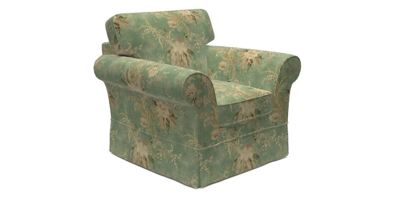 Lanhydrock Chair in Two Tone Plain Biscuit