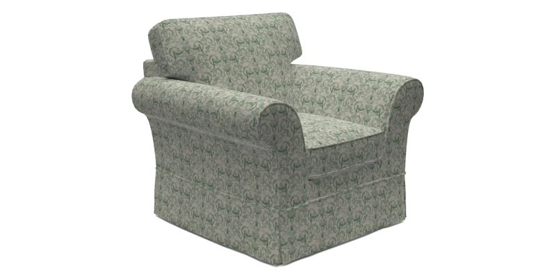 Lanhydrock Chair in Two Tone Plain Biscuit