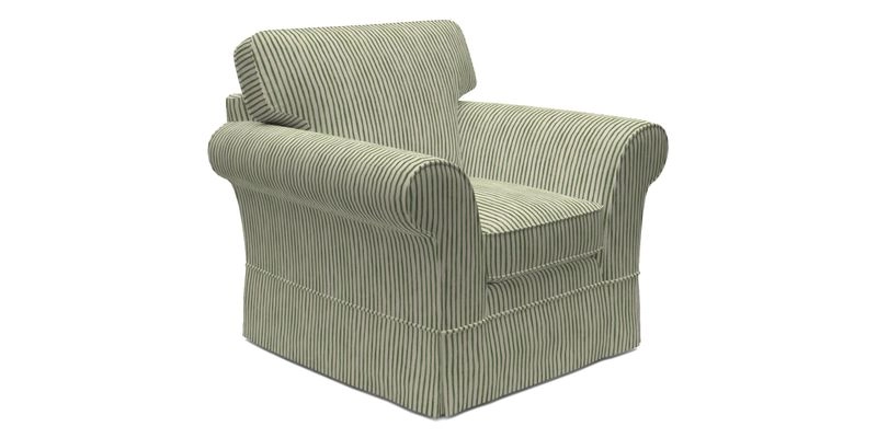 Lanhydrock Chair in Two Tone Plain Biscuit