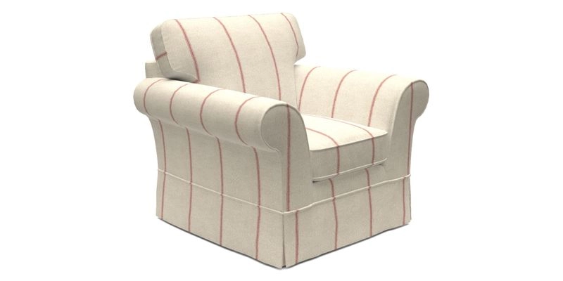 Lanhydrock Chair in Two Tone Plain Biscuit