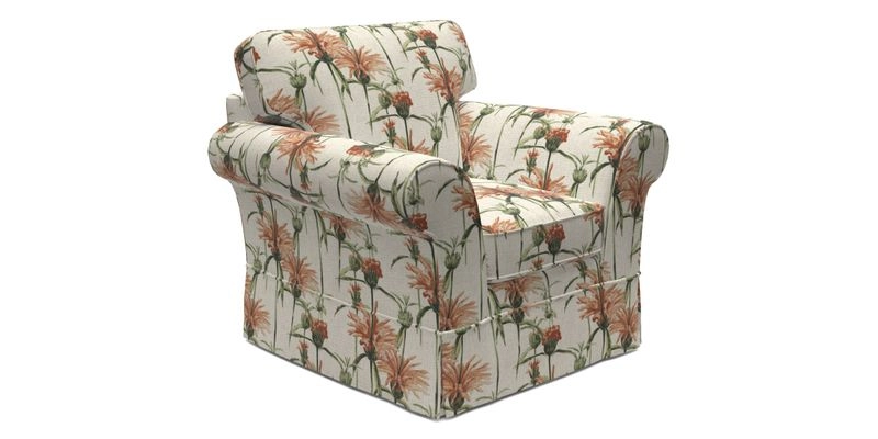 Lanhydrock Chair in Two Tone Plain Biscuit