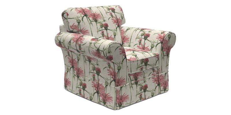 Lanhydrock Chair in Two Tone Plain Biscuit