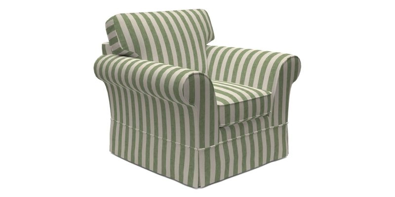 Lanhydrock Chair in Two Tone Plain Biscuit