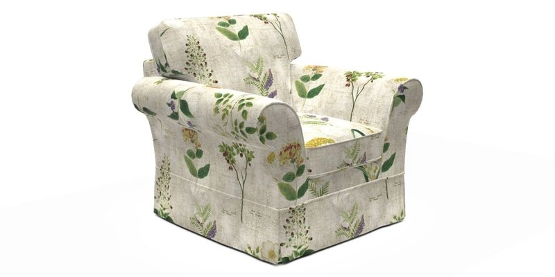 Lanhydrock Chair in Two Tone Plain Biscuit