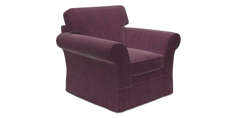 Lanhydrock Chair in Two Tone Plain Biscuit