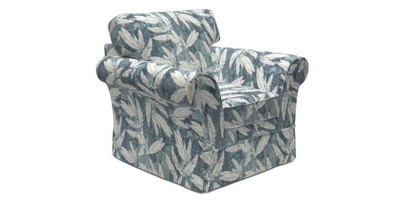 Lanhydrock Chair in Two Tone Plain Biscuit