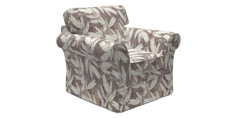 Lanhydrock Chair in Two Tone Plain Biscuit