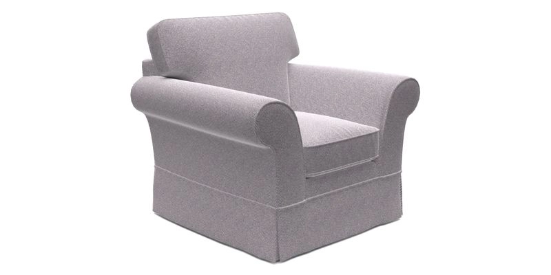 Lanhydrock Chair in Two Tone Plain Biscuit