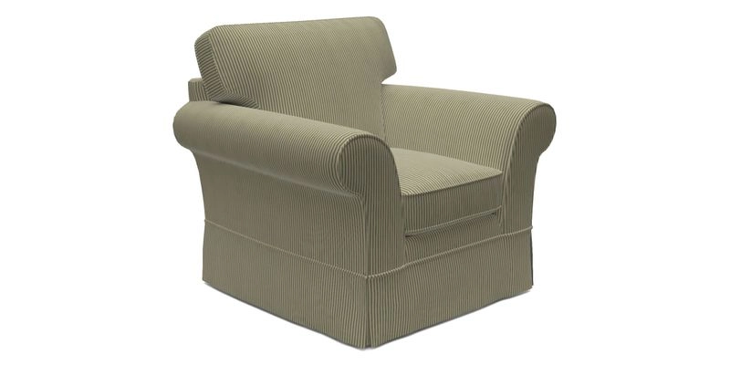 Lanhydrock Chair in Two Tone Plain Biscuit