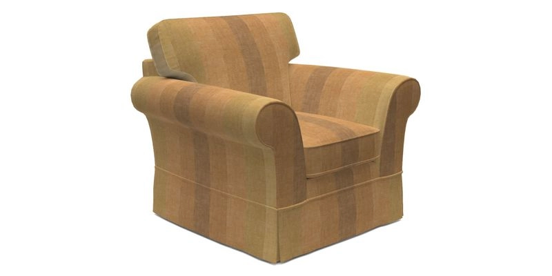 Lanhydrock Chair in Two Tone Plain Biscuit